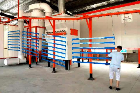 貨架自動噴涂設備